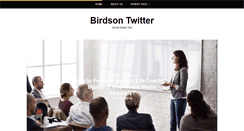 Desktop Screenshot of birdsontwitter.com