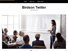 Tablet Screenshot of birdsontwitter.com